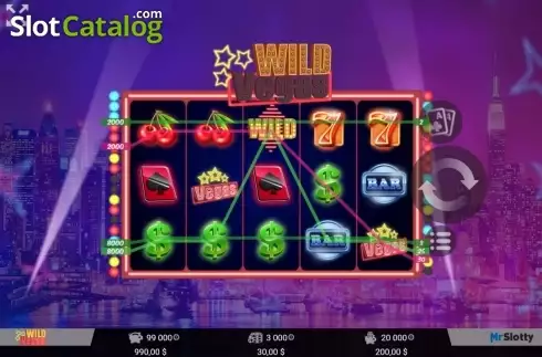 Schermo8. Wild Vegas (MrSlotty) slot