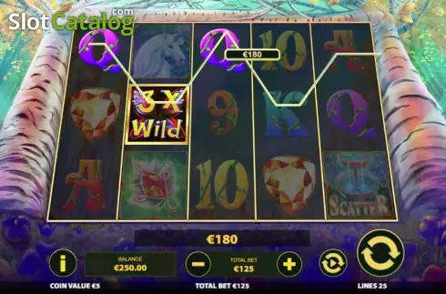Win screen. Fairy's Charmed Forest slot