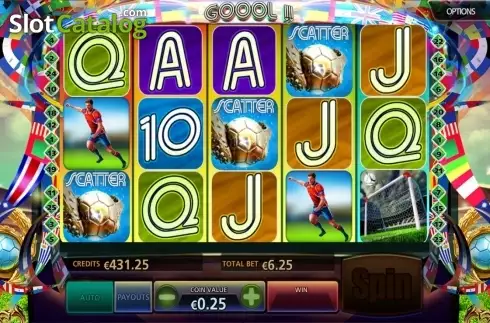 Skärmdump4. Goool!! slot