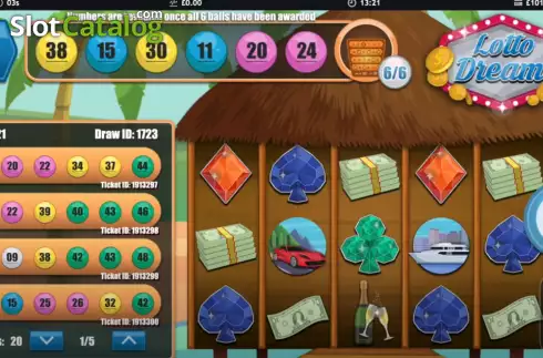 Captura de tela2. Lotto Dream slot