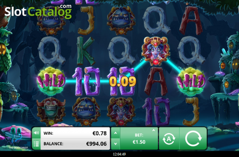 Screen 7. The Odd Forest slot