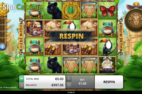 Screen 6. The Lost Riches of Amazon slot