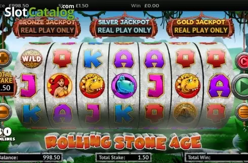 Screen 2. Rolling Stone Age slot