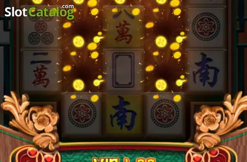 Win screen. Mahjong Fortune slot