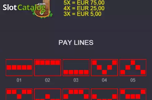 Skärmdump8. Chasin' Leprechaun Coins slot