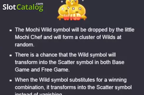 Mochi Wild feature screen. Mochi Mochi slot