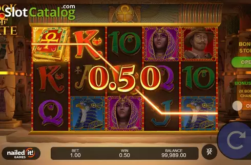 Win Screen 2. Book Of Fate (Nailed It! Games) slot