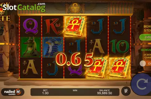 Free Spins 1. Book Of Fate (Nailed It! Games) slot