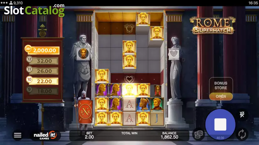 Video Rome Supermatch Slot