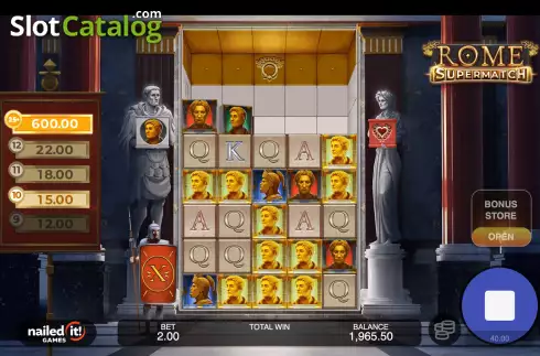 Captura de tela6. Rome Supermatch slot