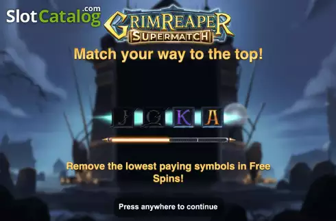 Skärmdump2. Grim Reaper Supermatch slot