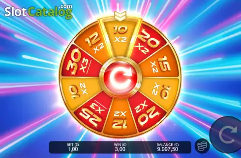 Bonus Wheel Win Screen 2. Cosmic Coins slot
