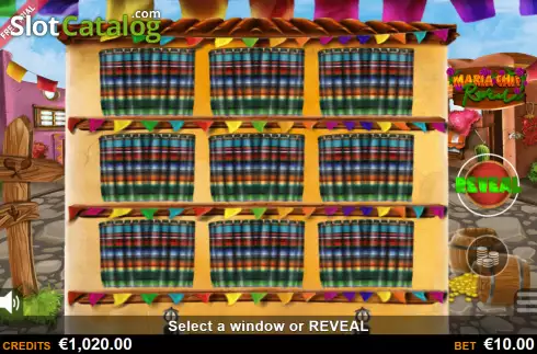 Game screen. Mariachi Revial slot