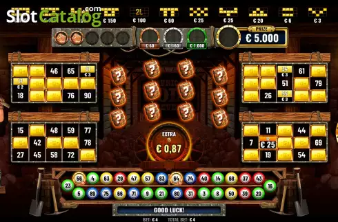 Gameplay Screen. American Gold Fever slot
