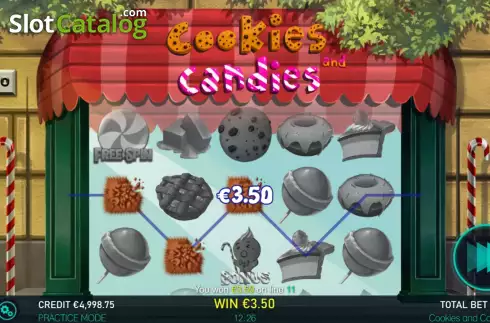 Schermo4. Cookies and candies slot