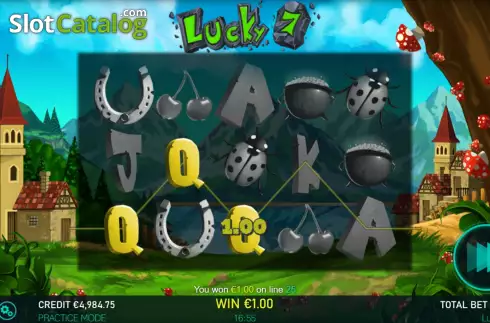 Captura de tela3. Lucky 7 (Nemesis Game Studio) slot
