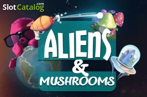Aliens and Mushrooms Logo