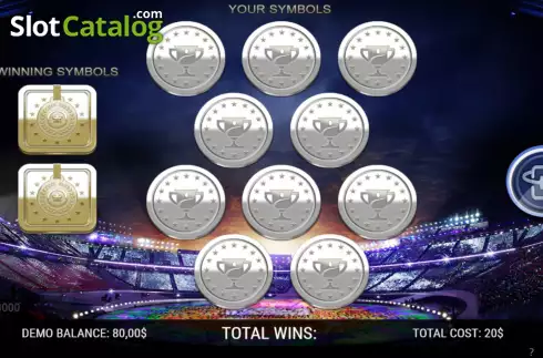 Game screen. Win It All Sports slot
