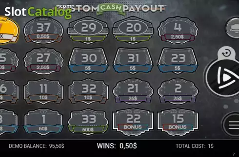 Bildschirm4. Custom Cash Payout slot