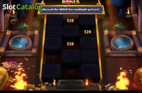 Bonus Game screen 3. Fortunes of Cleopatra slot