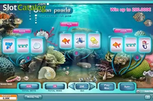 Screen 4. Ocean Pearls slot