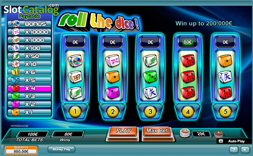 rolling dice игровой автомат