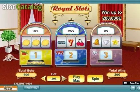 Tela 4. Royal Slots slot