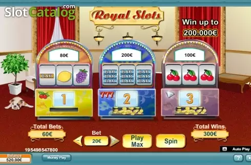 Écran 5. Royal Slots Machine à sous