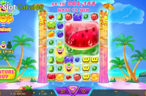 Game Screen. Pineapple Pop slot