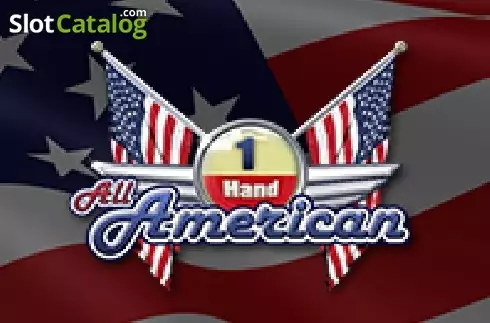 All American 1 Hand Poker (NetEnt) Λογότυπο