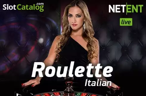 Italian Roulette Live Casino (NetEnt) ロゴ
