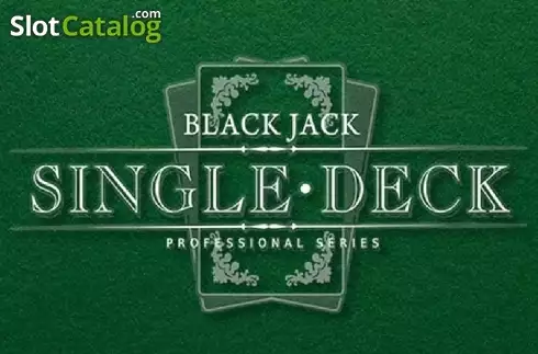 Single Deck Blackjack Professional Series High Limit Logo