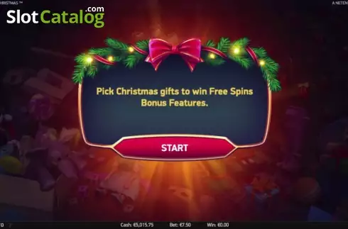 Bildschirm7. Secrets of Christmas slot