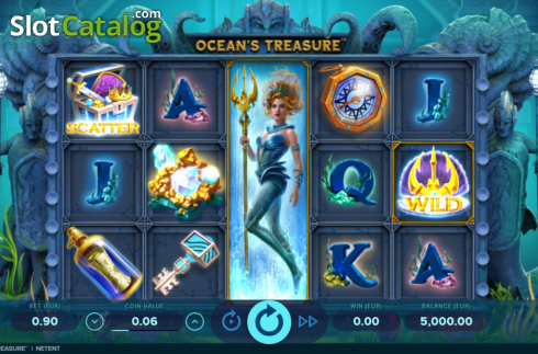 Скрин3. Ocean's Treasure слот