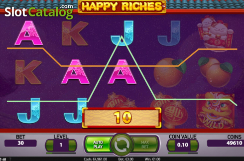 Скрин6. Happy Riches слот