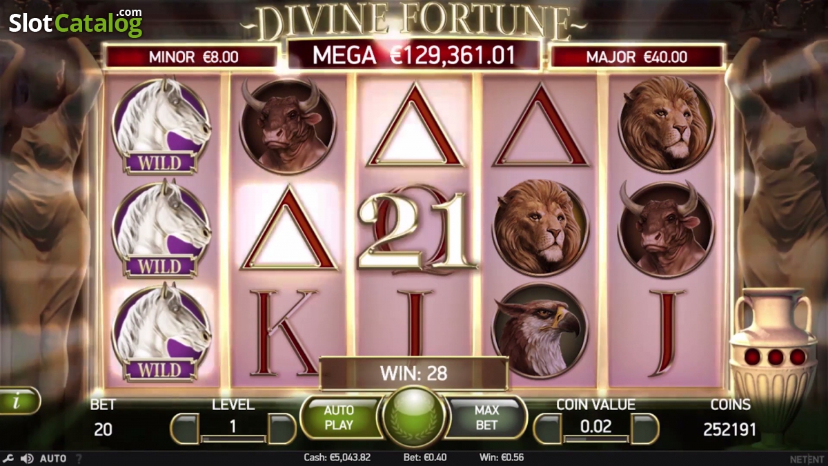 divine fortune free play