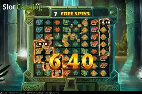 Free Spins 3. Lost Relics 2 slot