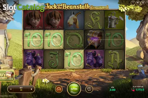 画面5. Jack and the Beanstalk Remastered カジノスロット