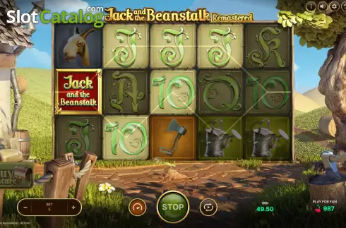 Skärmdump7. Jack and the Beanstalk Remastered slot