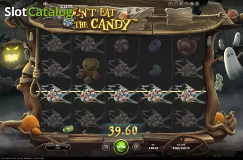 Win Screen 4. Don’t Eat the Candy slot
