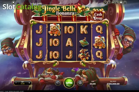 Bildschirm2. Jingle Bells Bonanza slot