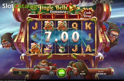 Bildschirm3. Jingle Bells Bonanza slot