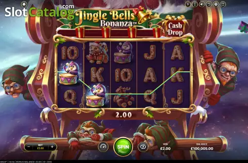 Bildschirm4. Jingle Bells Bonanza slot
