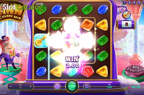 Win Screen 2. Finn and The Candy Spin slot