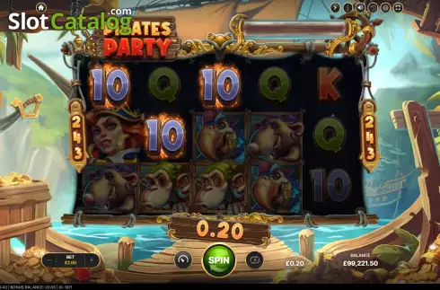 Captura de tela4. Pirates Party slot