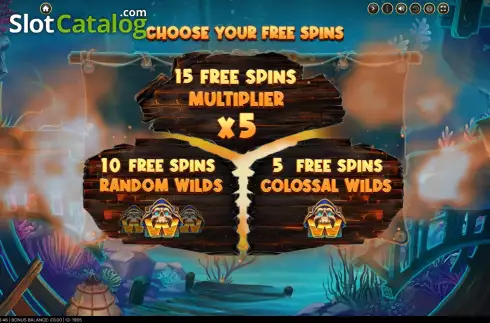 Free Spins Selection. Pirates Party slot