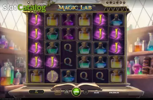 Ecran3. Magic Lab slot
