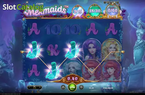 Skärmdump3. Mermaids slot