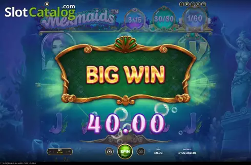 Skärmdump6. Mermaids slot