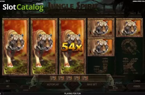 Bildschirm 4. Jungle Spirit: Call of the Wild slot